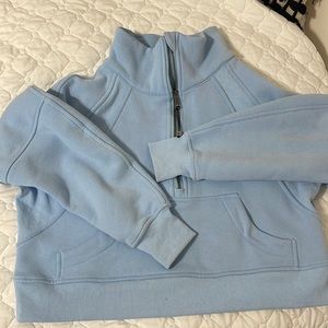 Lululemon Scuba half zip.